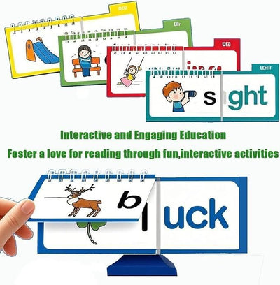 30 Rhyming Words Flipbook for Children Learning